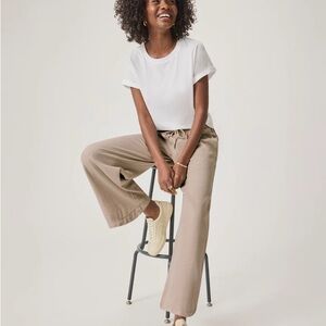 Angie Crop Wide Leg Pants